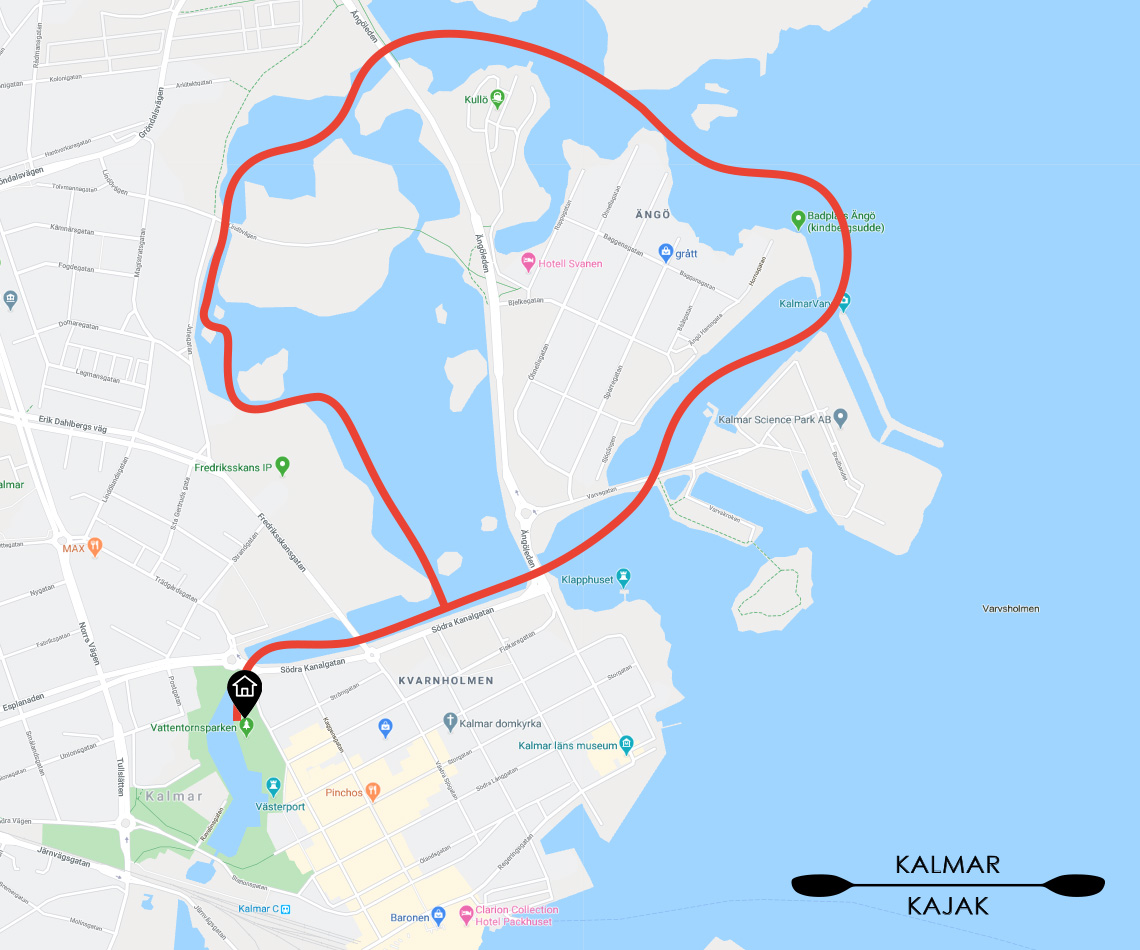 Ängö runt Kalmar